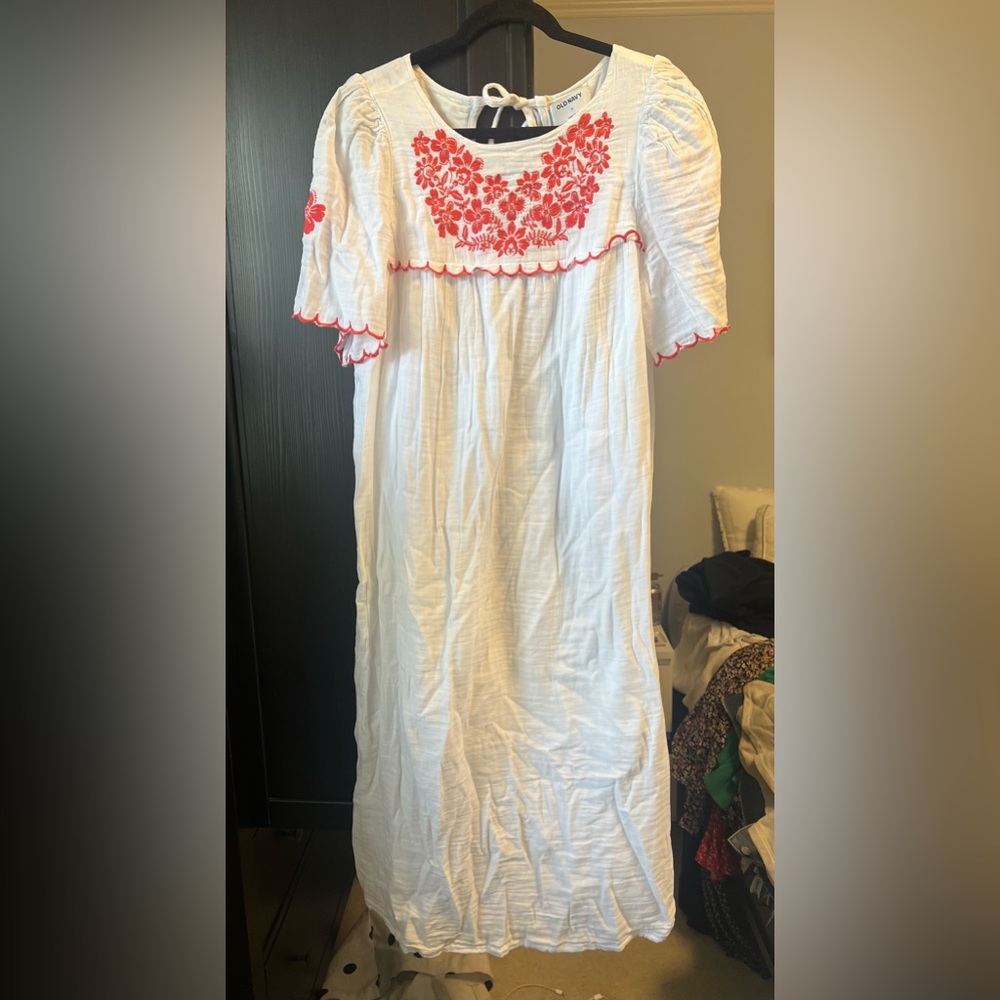 Old Navy Medium White Dress